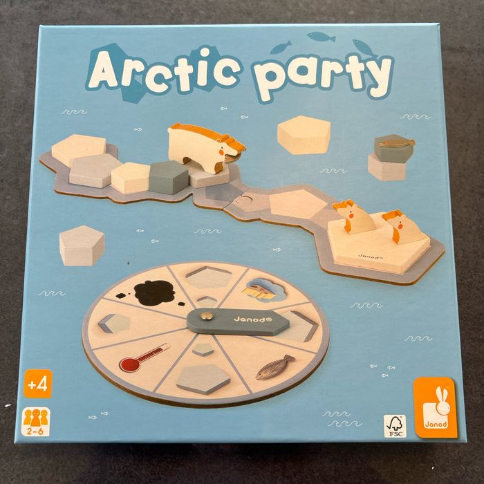 Jeu Arctic Party Janod neuf