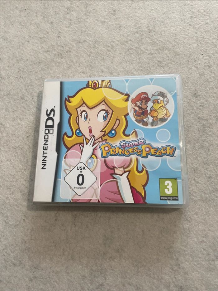 Super Princess Peach Jeu Nintendo DS Complet FR - photo numéro 1