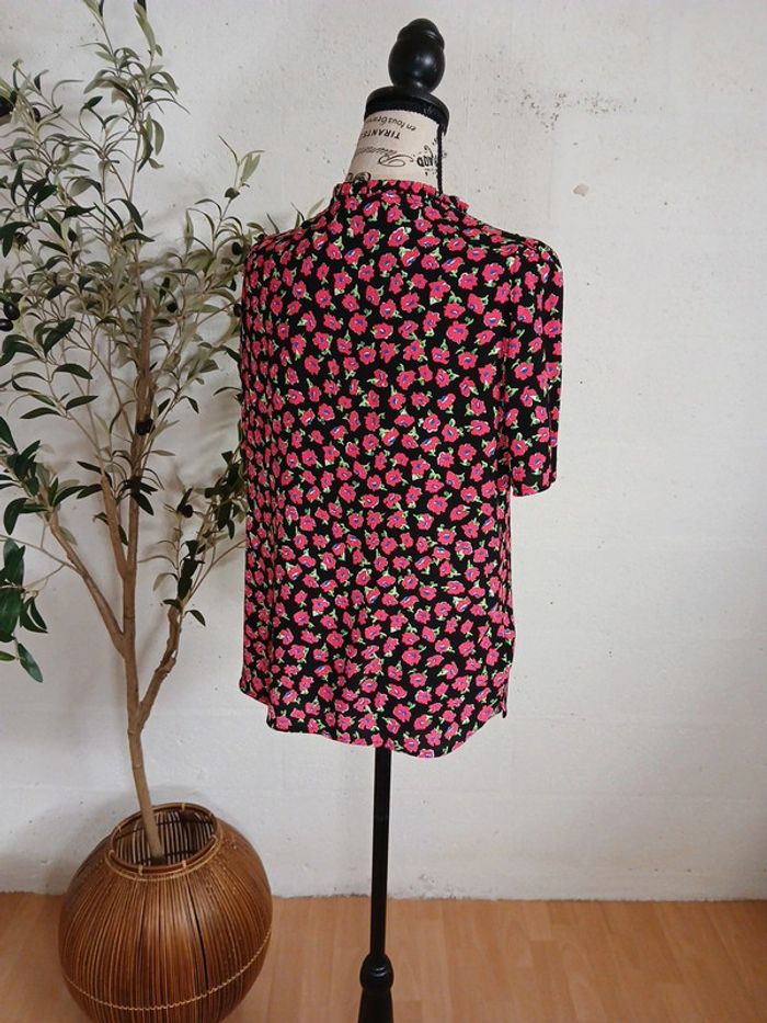 Blouse fleurie Camaïeu 40/42 Très bon état - photo numéro 4