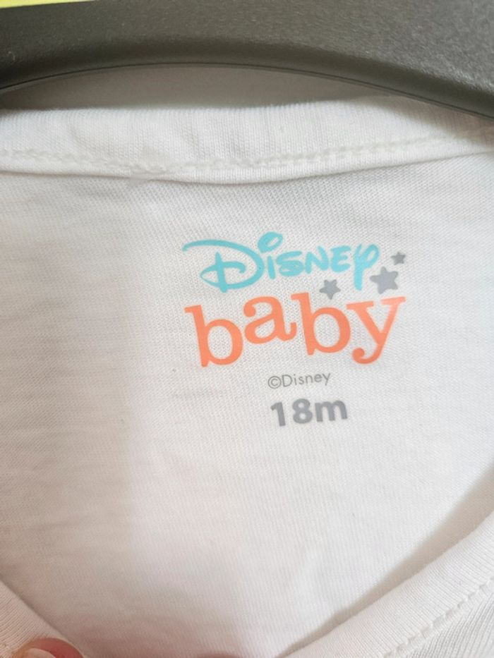 T-shirt blanc Minnie – Disney Baby – 18 mois - photo numéro 2