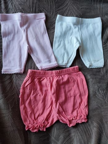 Lot de 3 shorts 12 mois fille