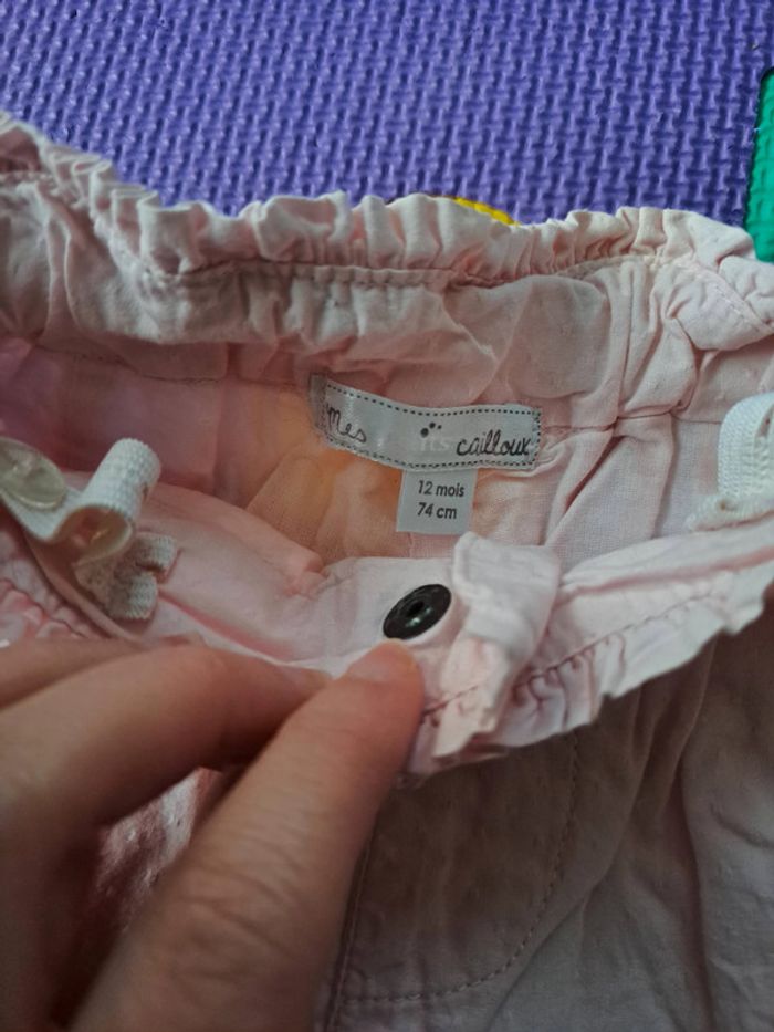 Lot 5 pantalons + 1 body ML 12m - photo numéro 7