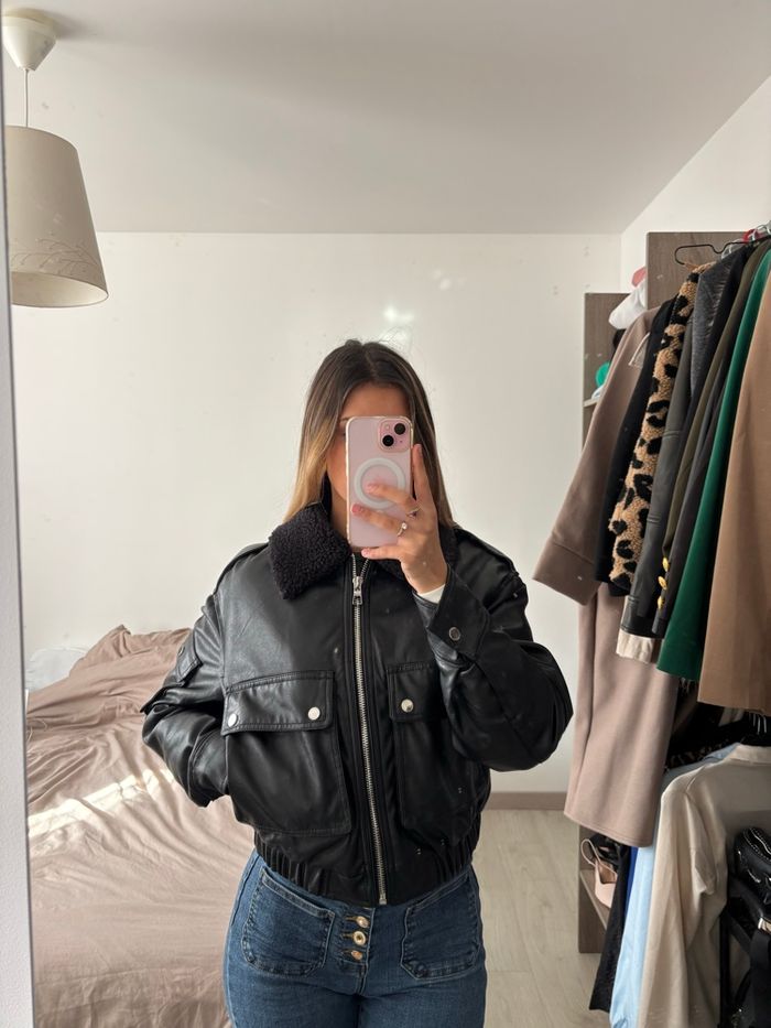 Veste noire femme - photo numéro 3