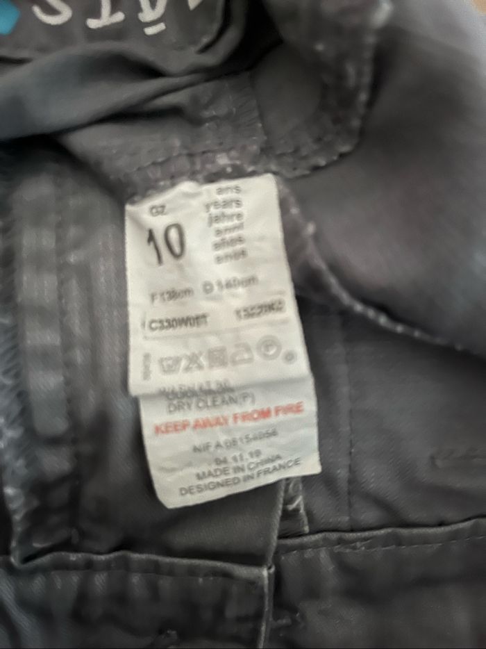 Pantalon gris YCC 10 ans - photo numéro 4