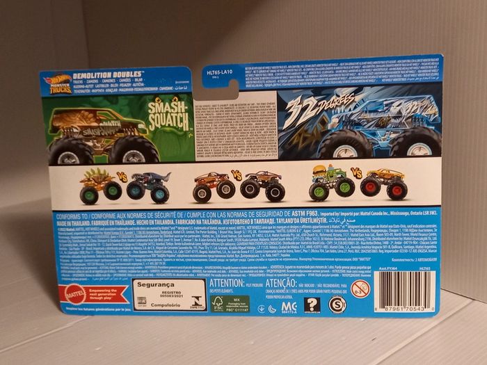 Hotwheel monster truck smash vs degree - photo numéro 6