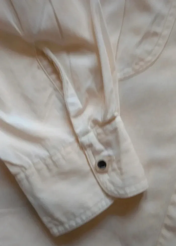Superbe chemise surchemise vintage 100% coton
 taille 40-44 - photo numéro 8