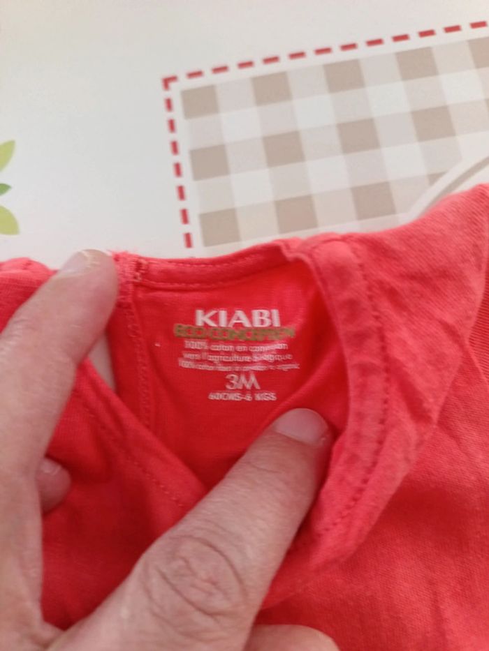 Lot de 2 robes Kiabi taille 3 mois - photo numéro 5
