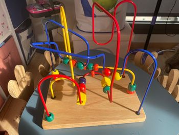 Bouclier circuit en bois 