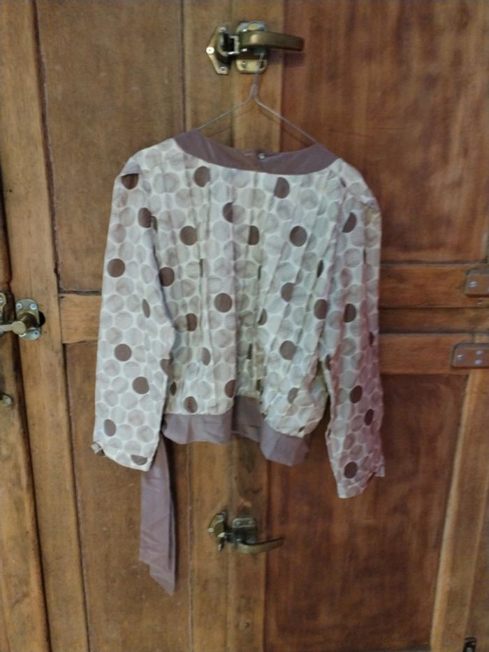 Jolie blouse drapée - photo numéro 4