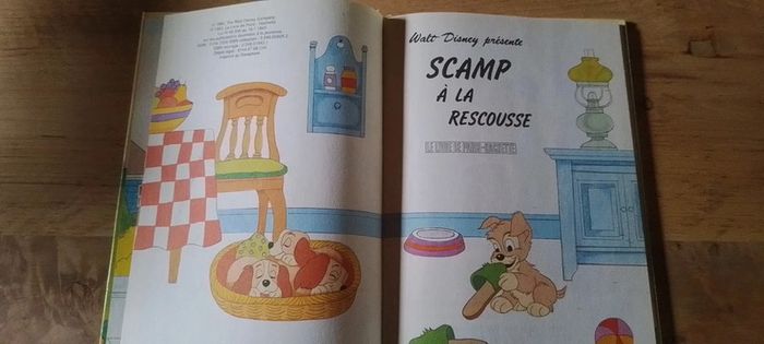 Scamp à la rescousse Disney Vintage 1983 - photo numéro 3