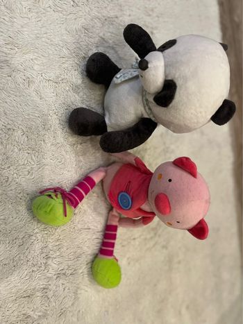 Lot deux peluches