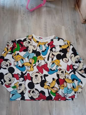 Tee-shirt longue manche Mickey et ses amis Taille 13/14ans