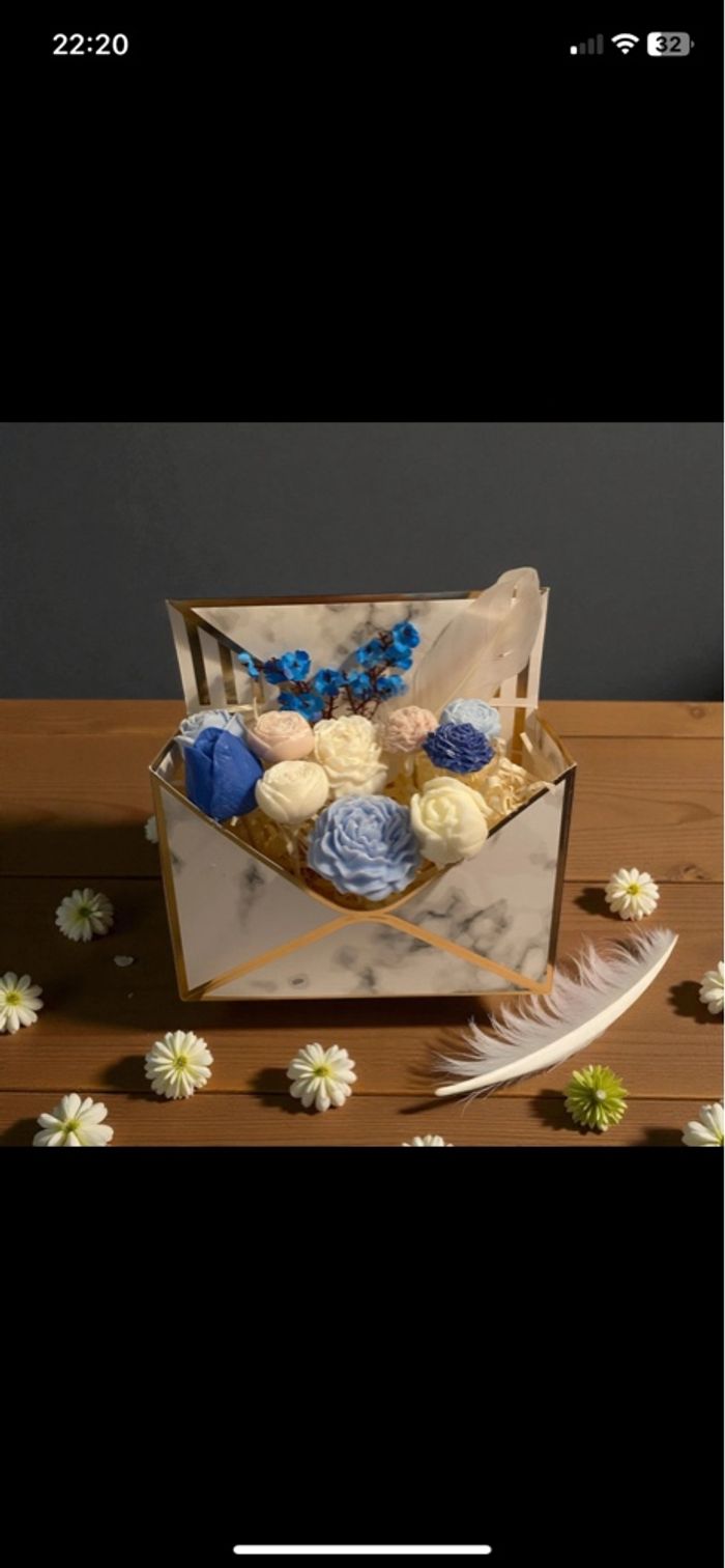 Bouquet bougies parfumées