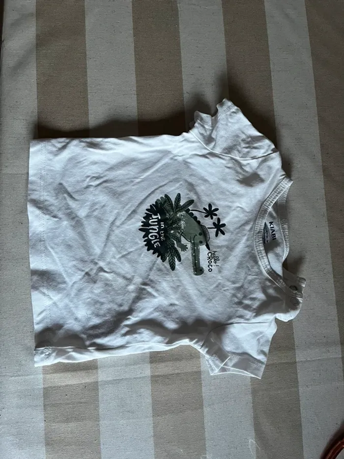 Tee-shirts kiabi crocodile