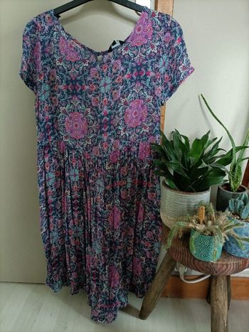 Robe multicolore