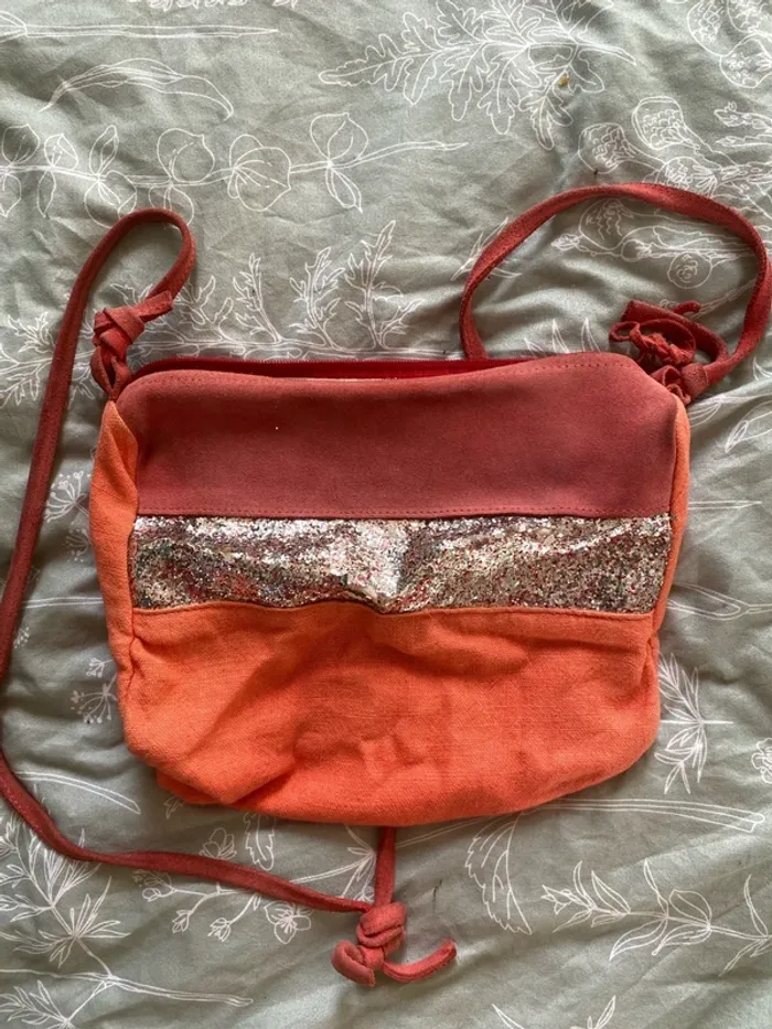 Sac en bandoulière estellon corail