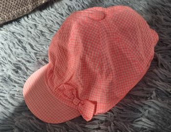 Casquette à carreaux taille 4