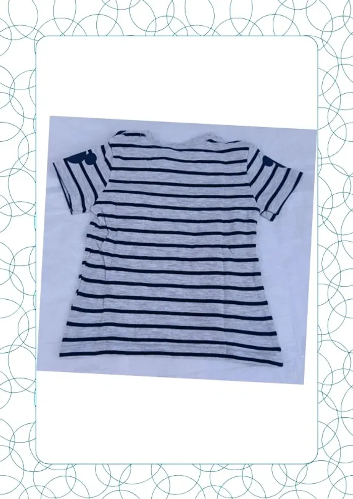 Tee shirt manches courtes 9 mois Mickey Mouse - photo numéro 3