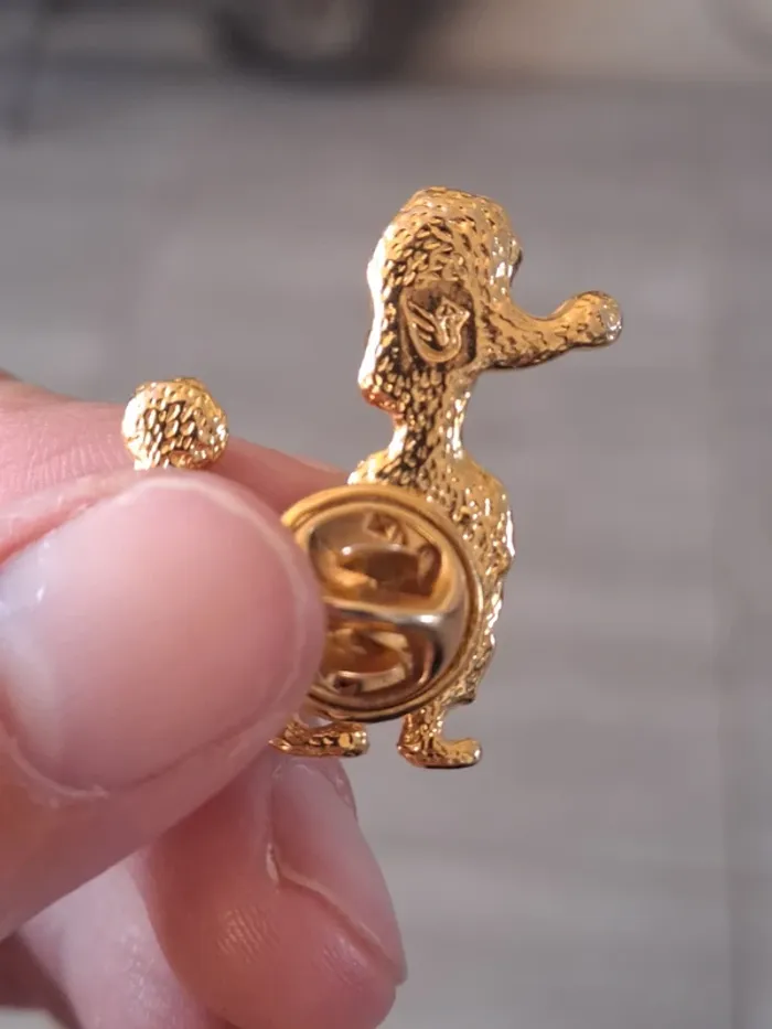 Broche vintage chien Swarovski - photo numéro 11