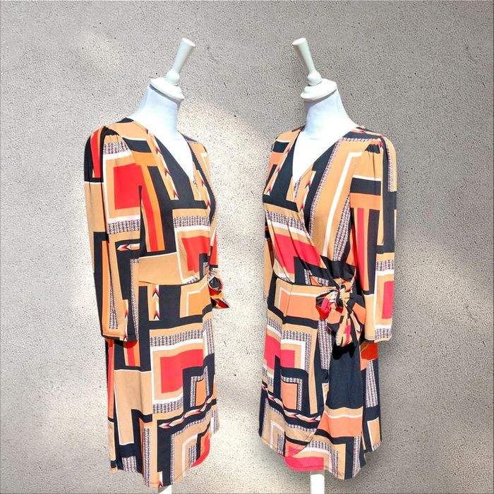 Robe fluide colorée taille M - photo numéro 2