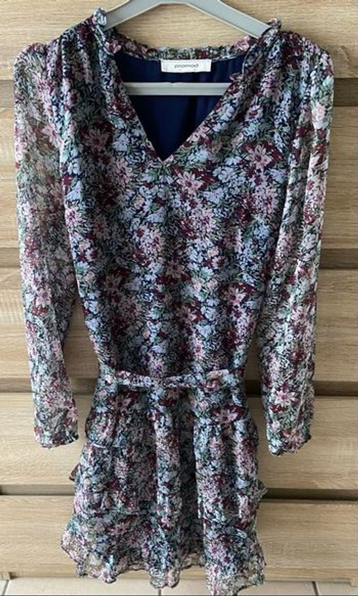 Robe fluide fleurie