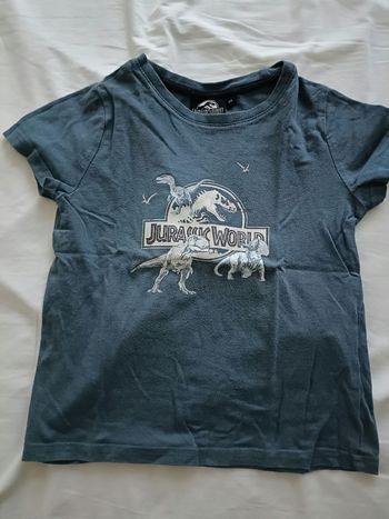 T-shirt courtes manches Jurassic World