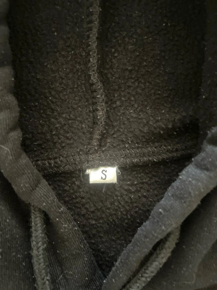 Sweat, à capuche, noir, taille S - photo numéro 2
