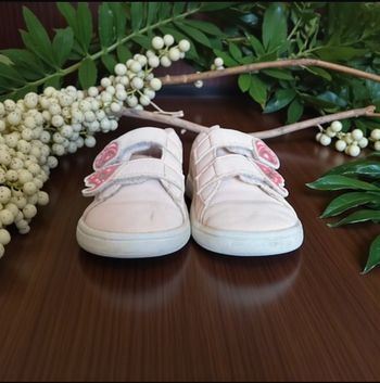 Baskets Puma fille T26– Rose à scratch