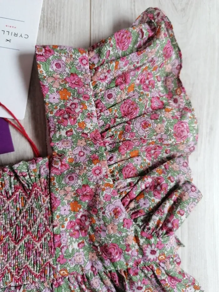 Robe liberty Amelie
Marque Cyrillus 
Taille 10 ans
Neuve étiquetée 
Prix magasin 94,90€ - photo numéro 4