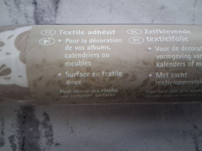 1 rouleau de textile adhésif neuf - photo numéro 5