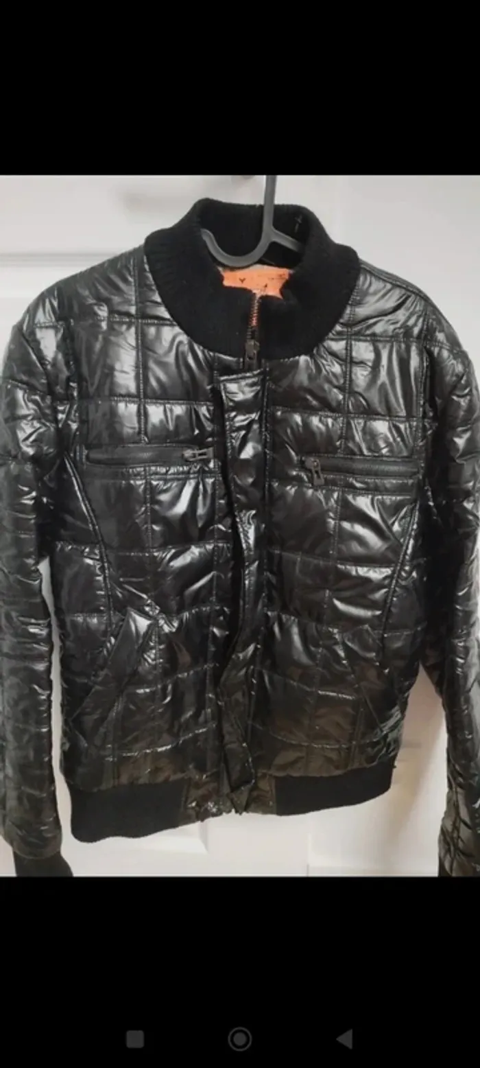 Blouson doudoune noire AFF M