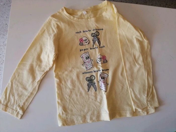 T-shirt manches longues 4-5 ans