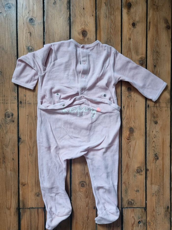Pyjama velour 18 mois tout doux - photo numéro 4
