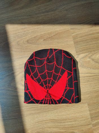 Bonnet Y2K Spiderman Noir et Rouge
