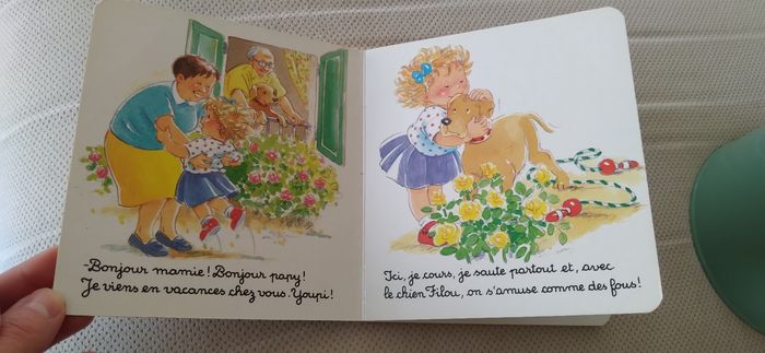 Livre Juliette chez papy et mamie - photo numéro 3