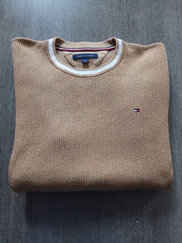 Pull tommy hilfiger moucheté taille L très bon état