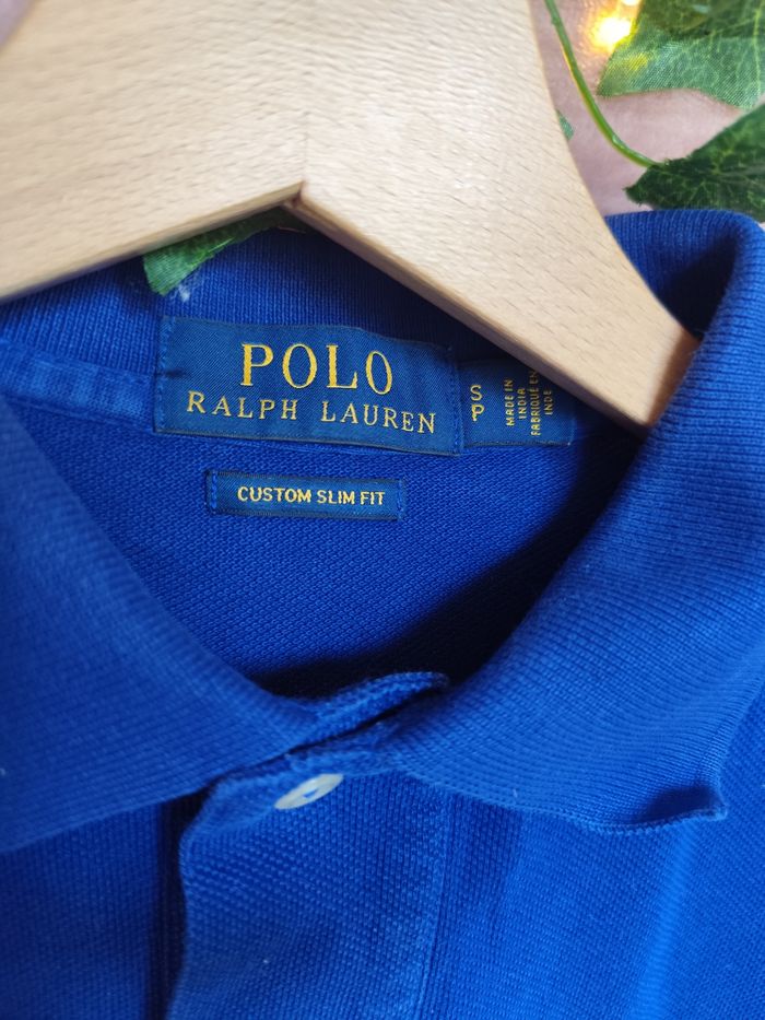 Polo bleu S Ralph Lauren - photo numéro 4