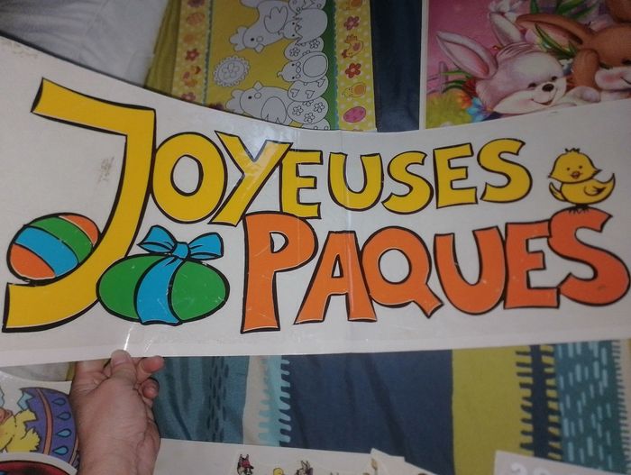 Stickers de Pâques, set de table x6 - photo numéro 4