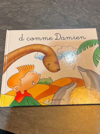Livre jeunesse mes premiers pas vers la lecture d comme Damien