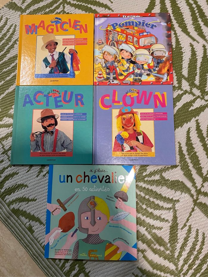 Lot de 5 livres  pour enfants