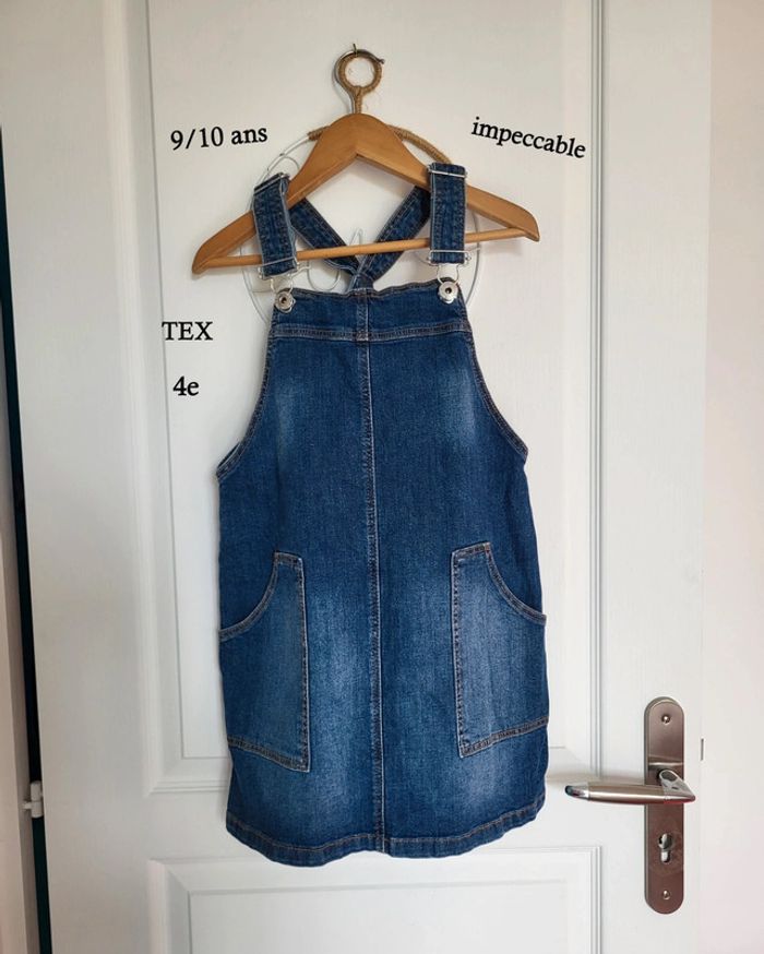 Robe salopette tex comme neuve 10 ans