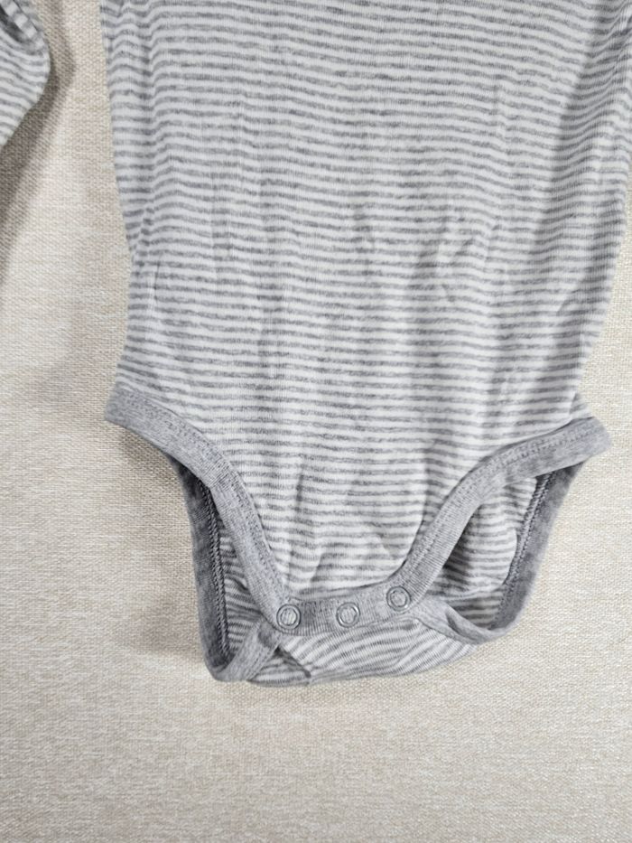 Bodie manche longue h&m 9-12 mois - photo numéro 2