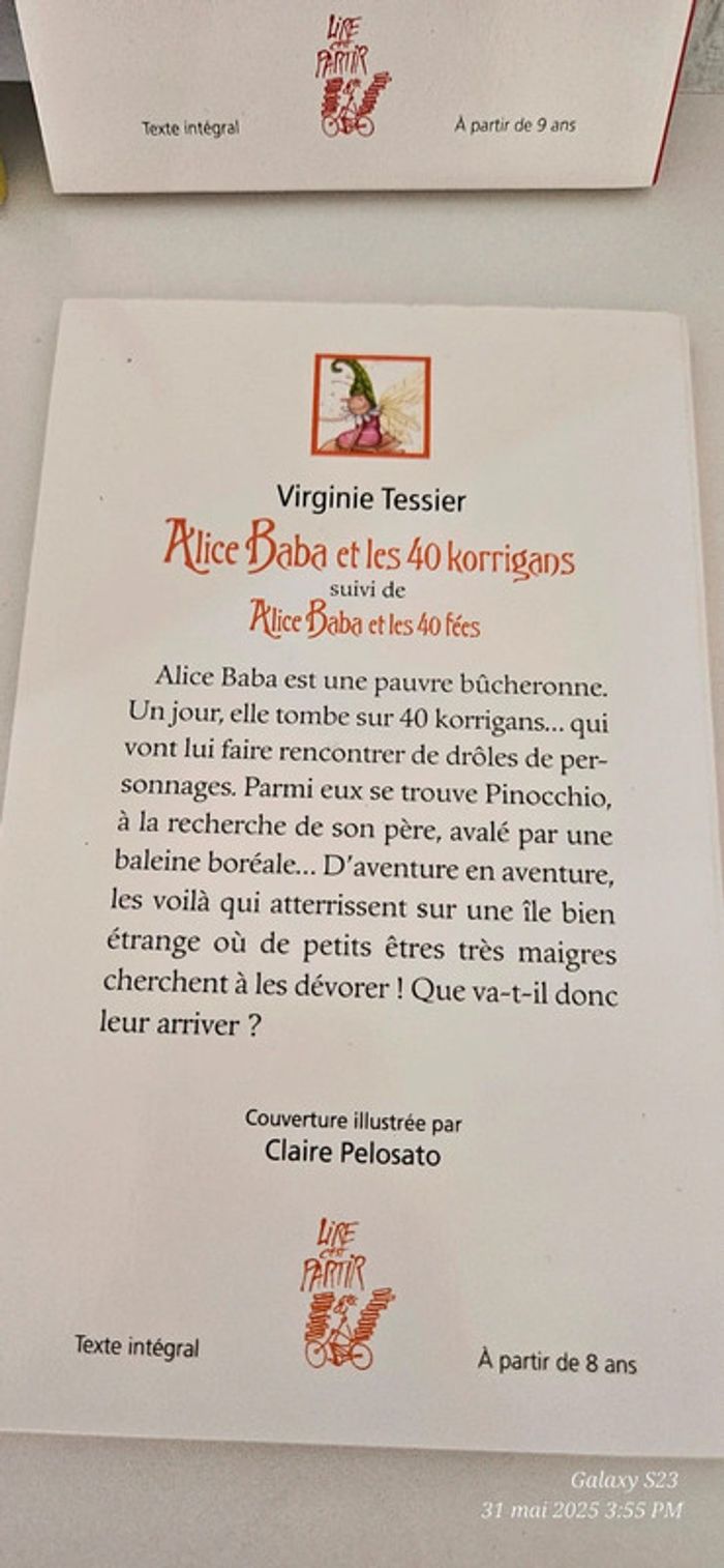 Lot 4 livres 7/9 ans collection " lire c'est partir" - photo numéro 8