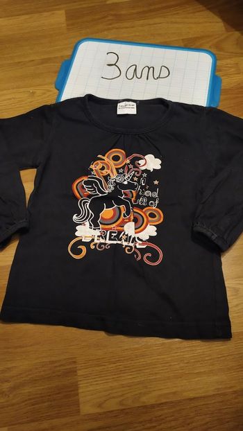 maillot manches longues 3 ans fille