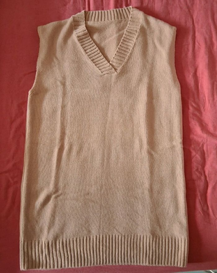Robe pull sans manches