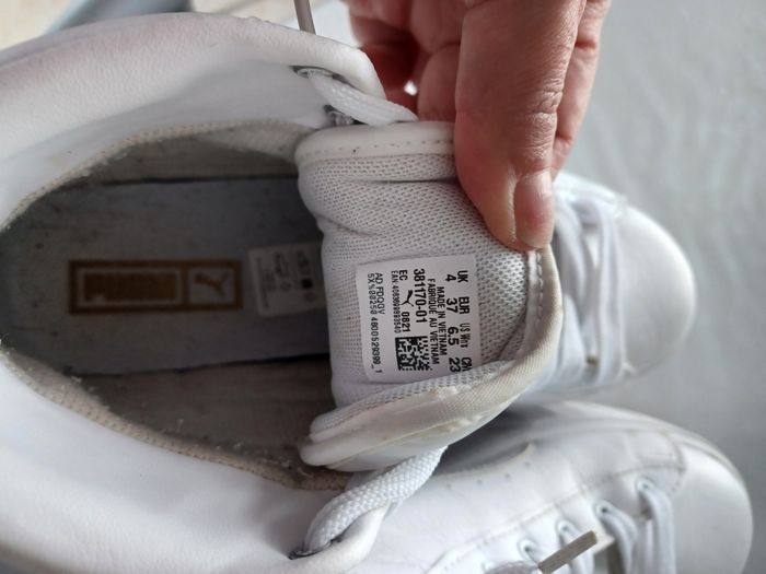 Baskets Puma  montantes blanches - photo numéro 4