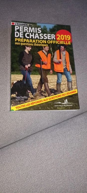 Livre du permis de chasse