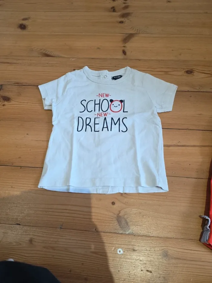 Lot de 3 vêtements coton en 12 mois. - photo numéro 2
