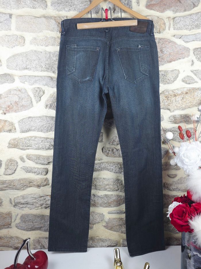 Jeans noir Homme/ Ado taille 42 marque Massimo Dutti 🎸 - photo numéro 5