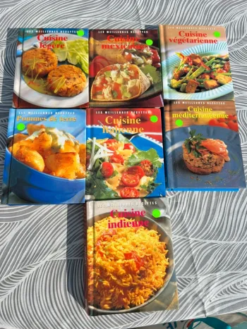 Lot livres de recettes